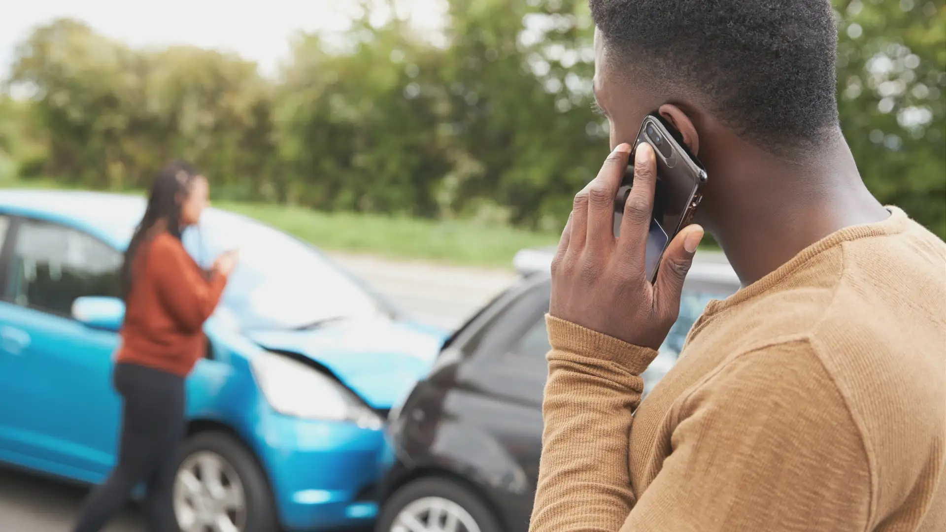 car accident driving someone else’s car