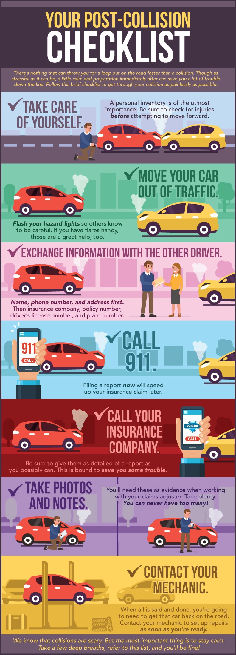 What to Do If You’re in a Car Accident