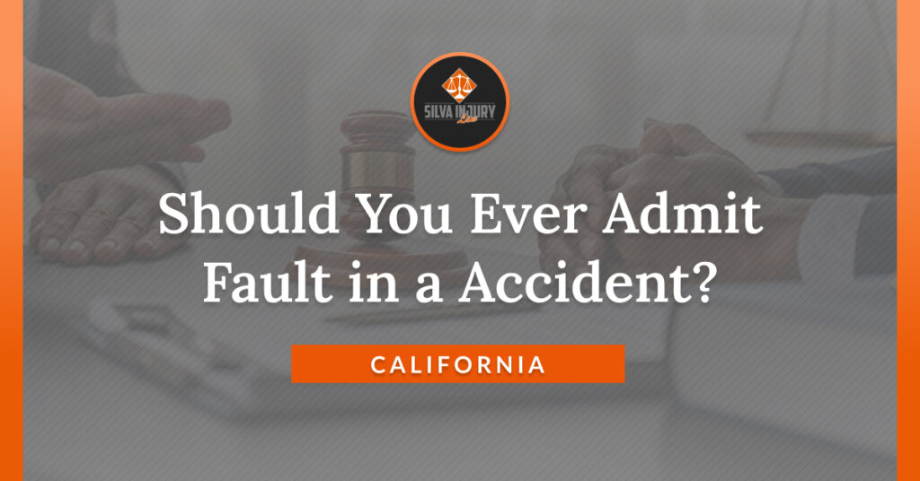 Should I Admit Fault in a Car Accident?