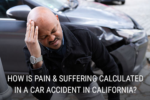 how to get pain and suffering from car accident