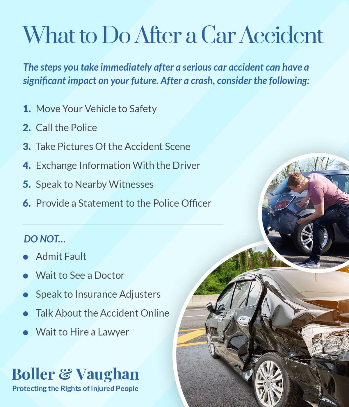 Injured in a Car Accident That Was My Fault: What to Do