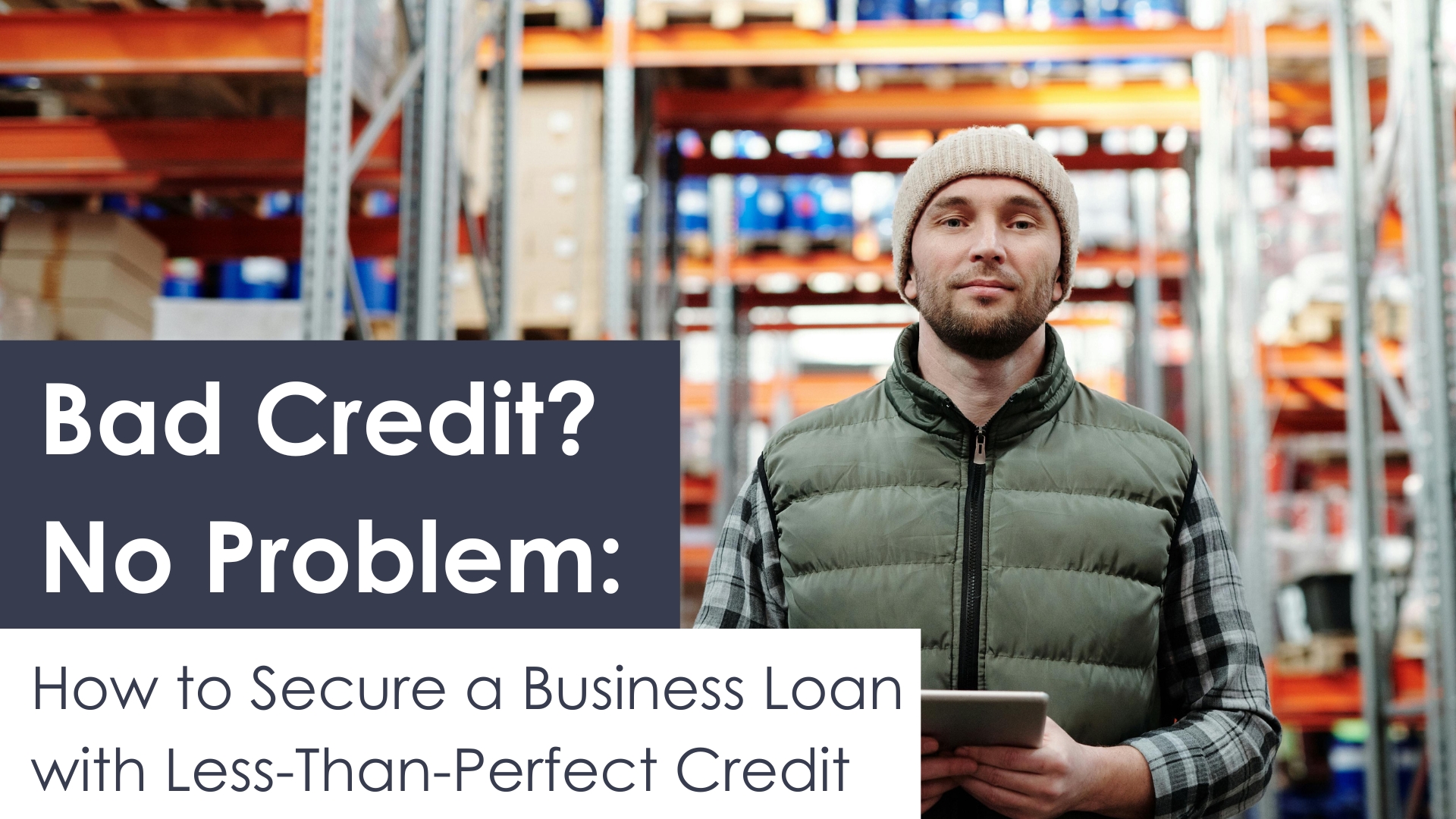 business loan without security