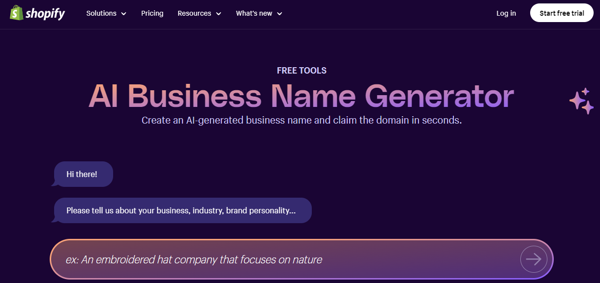 business name generator artificial intelligence