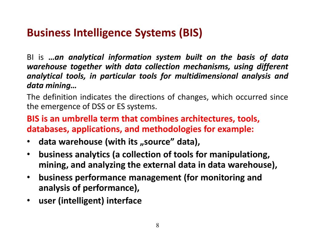 business intelligence definition